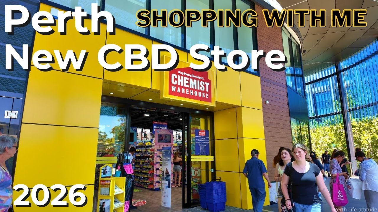 New Chemist Warehouse Forrest Chase | Shopping with Me in Perth CBD | January 2026
