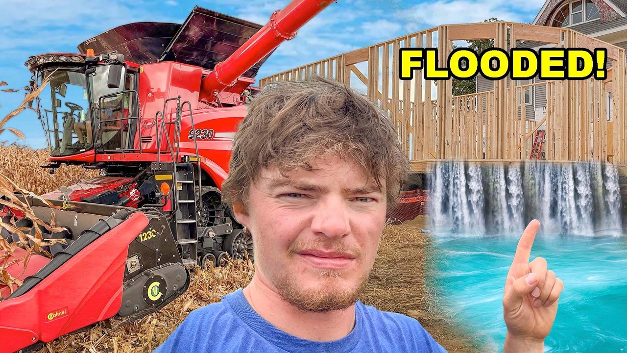 Сбор урожая начался ПЛОХО… Мой особняк ЗАТОПЛЕН, и урожай погиб
