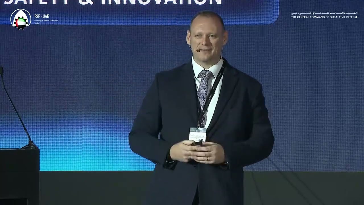 Fire Safety & Ai: Enhancing Building Protection with IOT Integration | Mr. Richard Pearson at FSFUAE