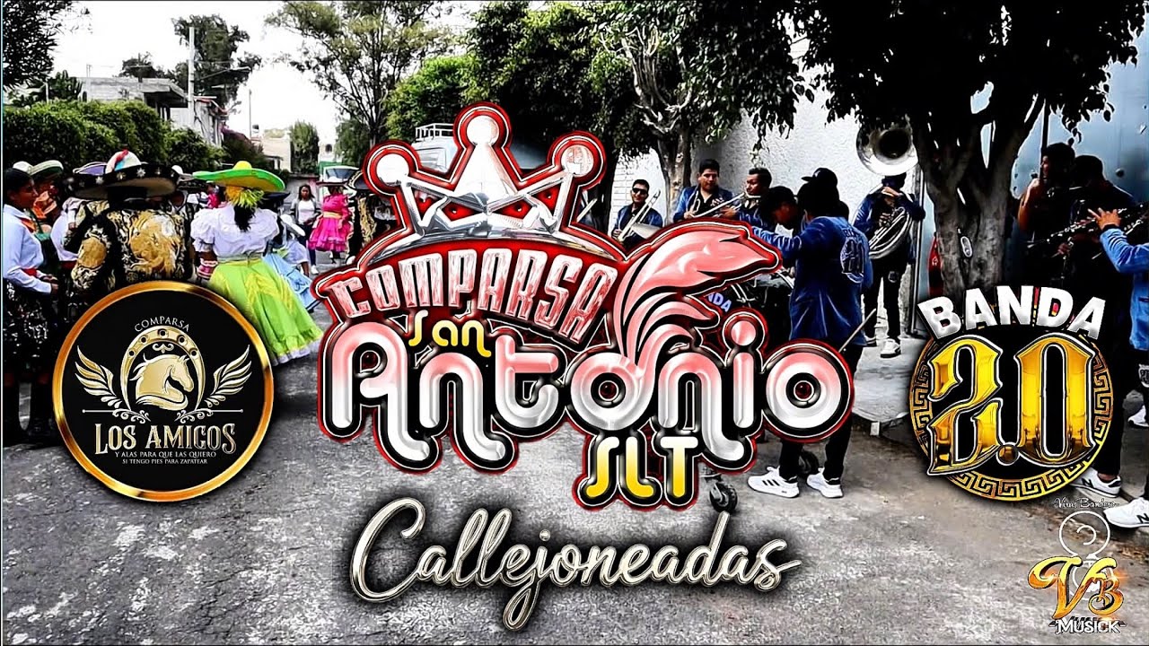 Banda 2.0 Comparsa San Antonio SLT - Callejoneadas (2025 )San Lorenzo Tezonco 