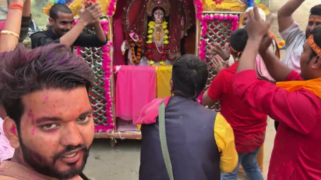 Maa Sarsawati ji ka visarjan #ytstudioes #yt #youtubevideos #sarswatipuja #sarswati #india #ytviral 