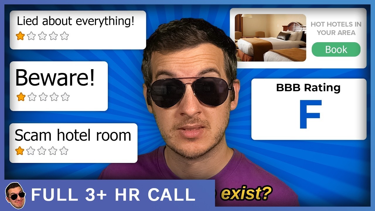 Travel scams are out of control... and so is this scammer! - [full 3+hrs]