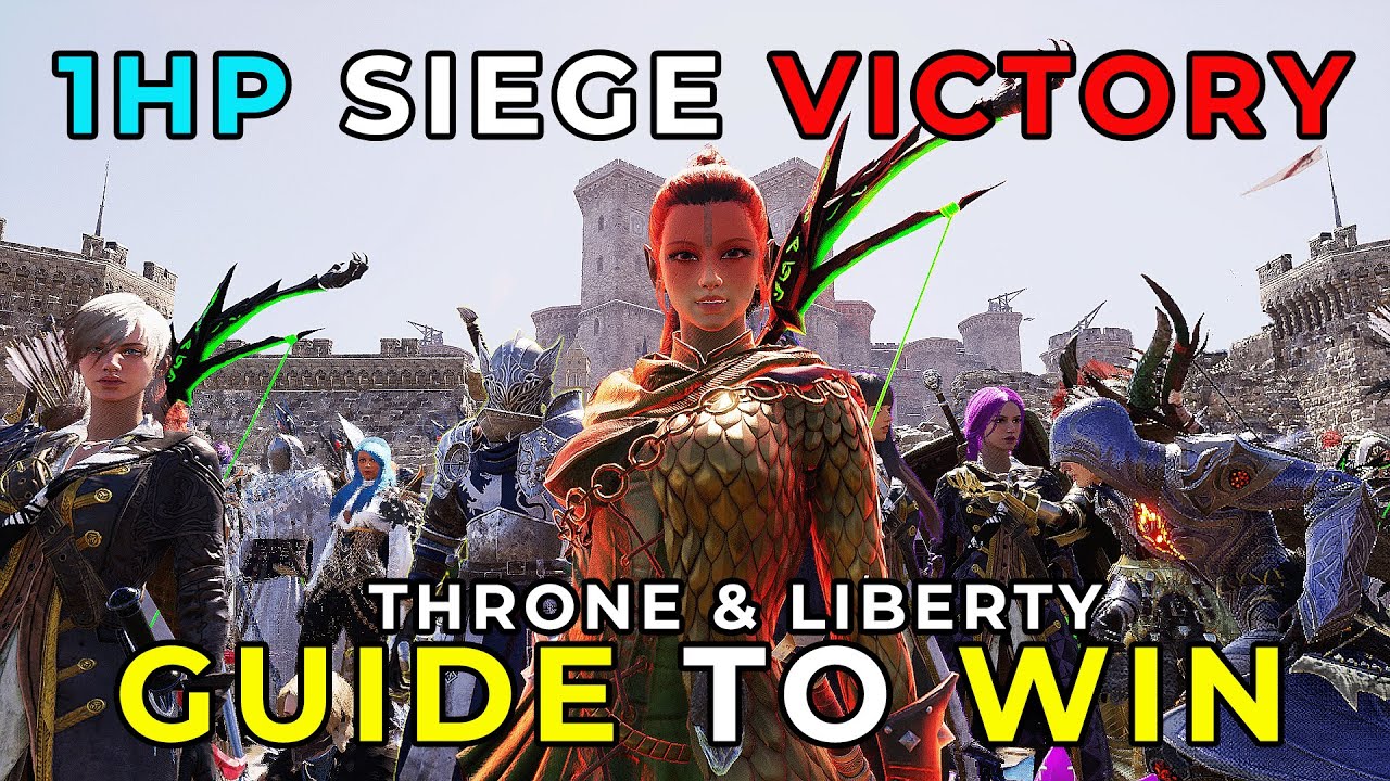 How to win Siege in Throne and Liberty YOU NEED TO KNOW