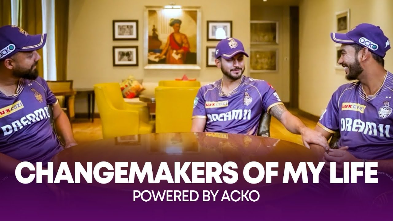 Changemakers of My Life ft. Varun, Venkatesh, and Manish | ACKO x KKR