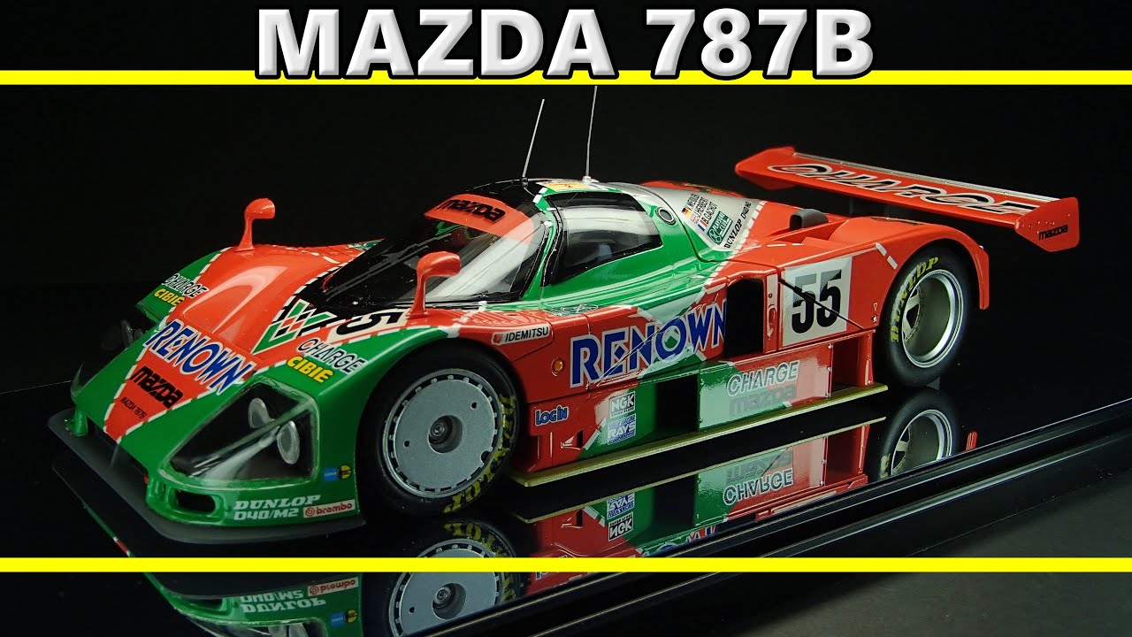 MAZDA 787B / TAMIYA 1/24 Прототип / Масштабная модель / Ле-Ман / Группа C