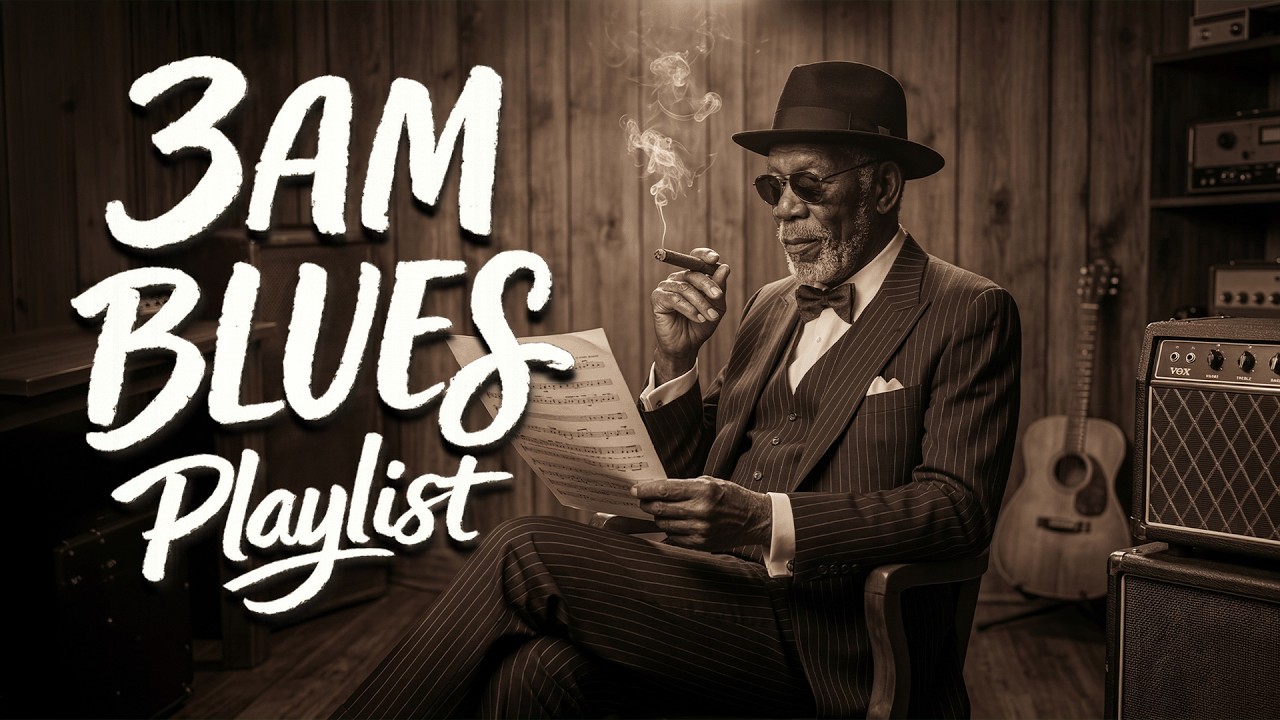 3AM Blues Vol.3 | 1 Hour Soulful Blues Music | Deep Late Night Jazz & Blues