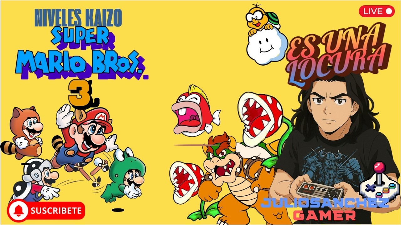 🎮Mario Bros 3 y Blasphemous 2!!! 🎮 | Gameplay en Espa&ntilde;ol!