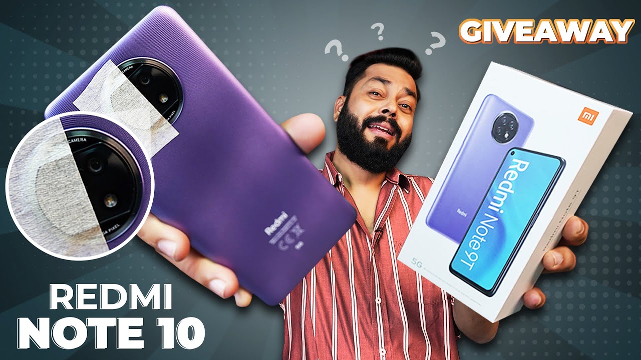 Redmi Note 10...Oops😅 Redmi Note 9T 5G Unboxing And First Impressions | Giveaway ⚡ D800U, 5G & More