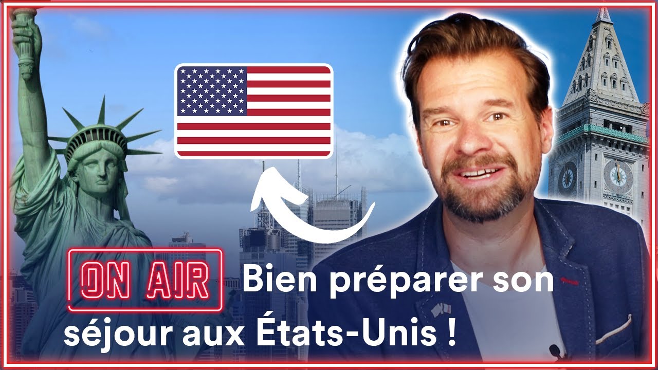 USA 🇺🇸  Visa ? Travail ? Choc Culturel ? On r&eacute;pond &agrave; toutes vos questions