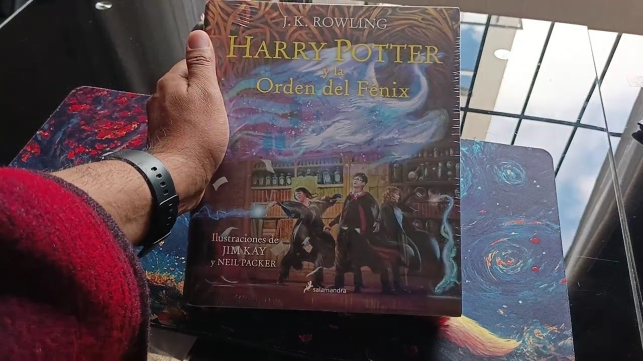 Jim Kay, Libro ilustrado la orden del Fénix, el ultimo libro de fantasía del ilustrador.
