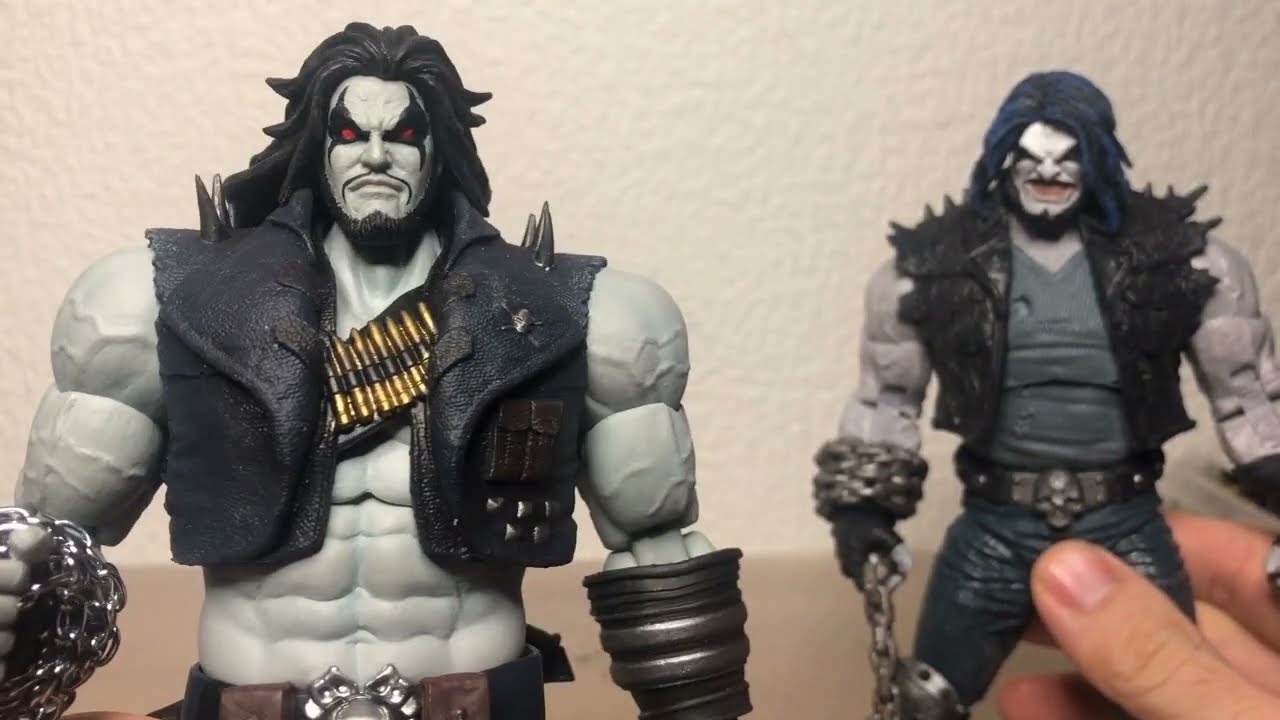 Storm Collectibles VS McFarlane Toys - Lobo Action Figure Comparison