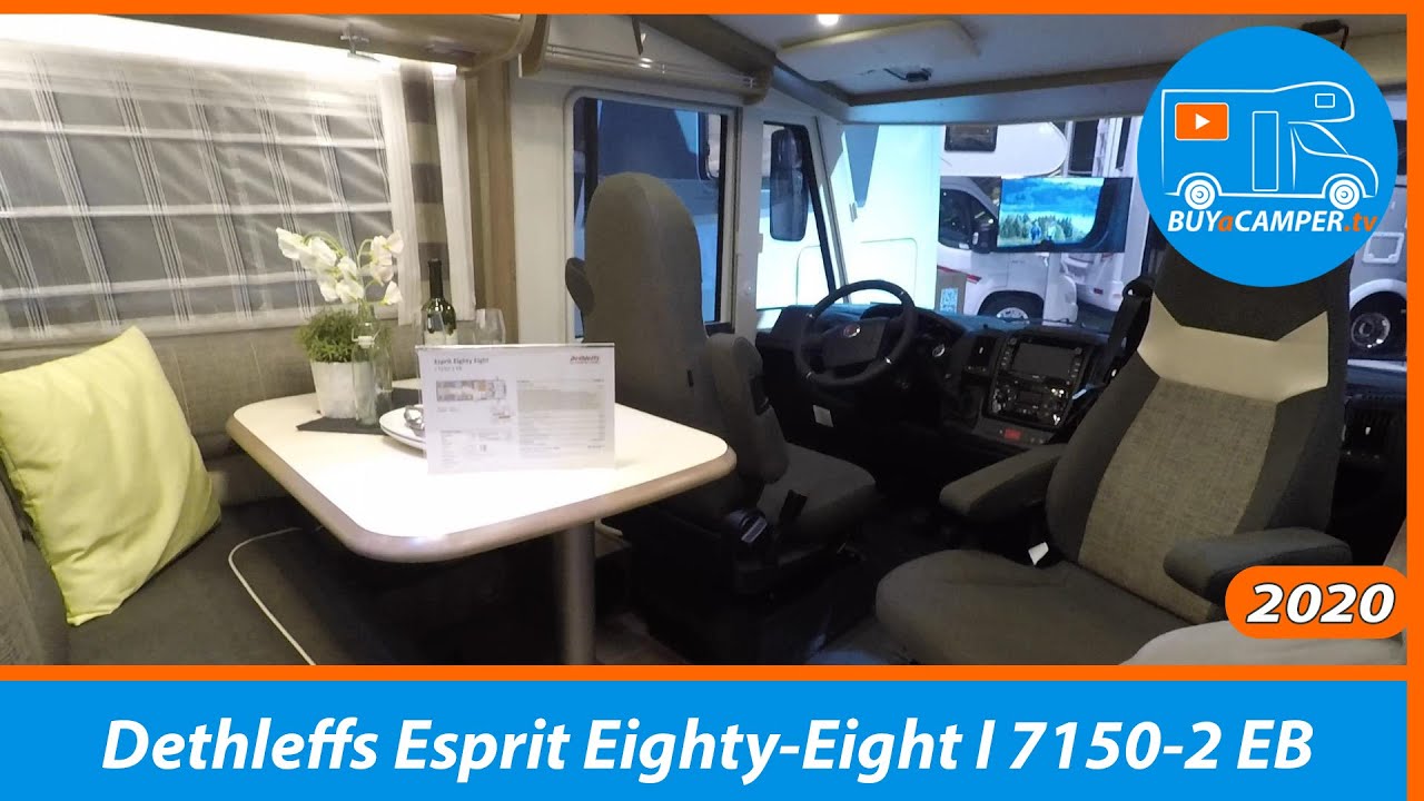 Motorhome Tour | Dethleffs Esprit Eigthy Eight I 7150 2 EB | Integrated from Germany | Fiat Ducato