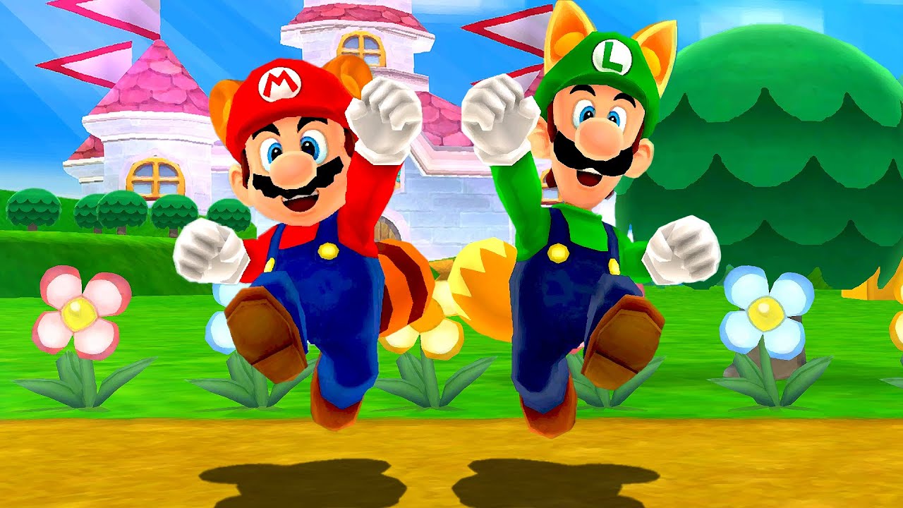 Super Mario 3D Land, with Classic Tanooki Suits
