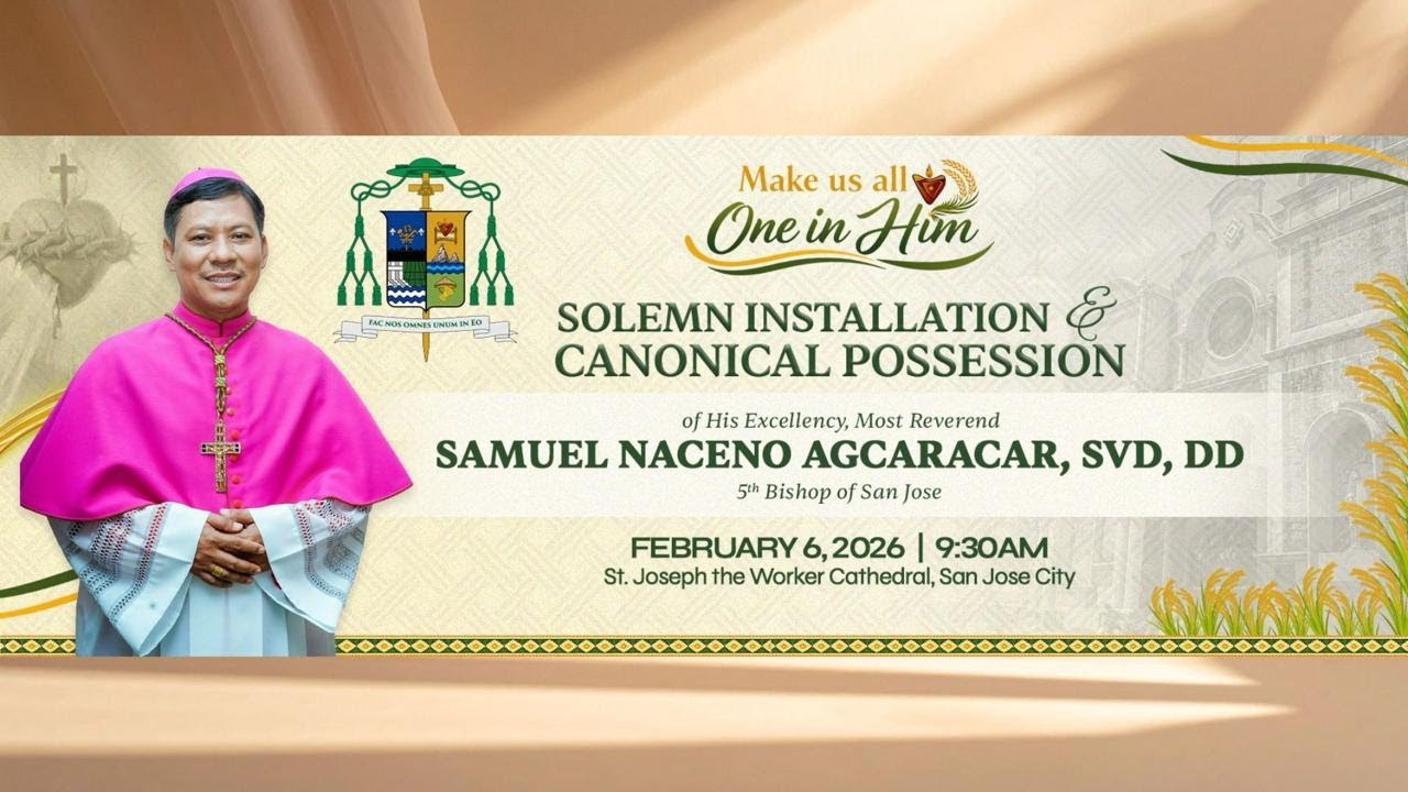 Bp Samuel Agcaracar - Rite of Canonical Possesion & Installation - Diocese of San Jose, Nueva Ecija