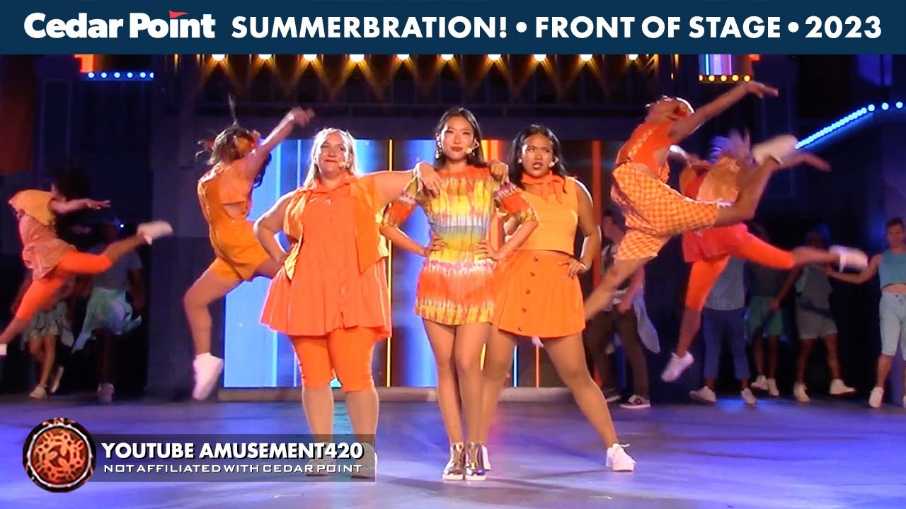 SUMMERBRATION! FRONT & CENTER OF STAGE! Cedar Point 2023 | amusement420