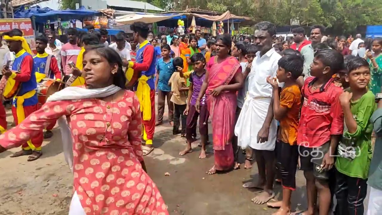 சிவகிரி, தலையநல்லூர் அருள்மிகு  பொன்காளியம்மன் தேர் திருவிழாவின் காவிரி தீர்த்த நிகழ்வு...