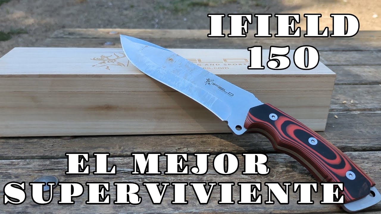 Cuchillo IFIELD 150 - El Cudeman Boina Verde BARATO!!!