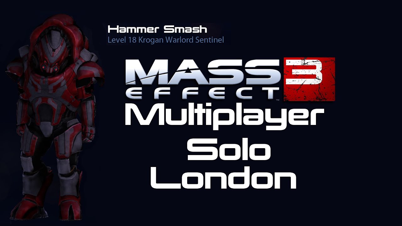 Mass Effect 3 Multiplayer 2022 Solo Krogan Warlord Sentinel