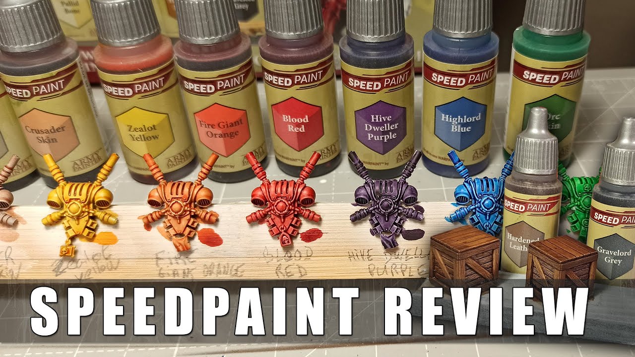 SPEEDPAINT Review : Mon avis sur la nouvelle peinture de The Army Painter