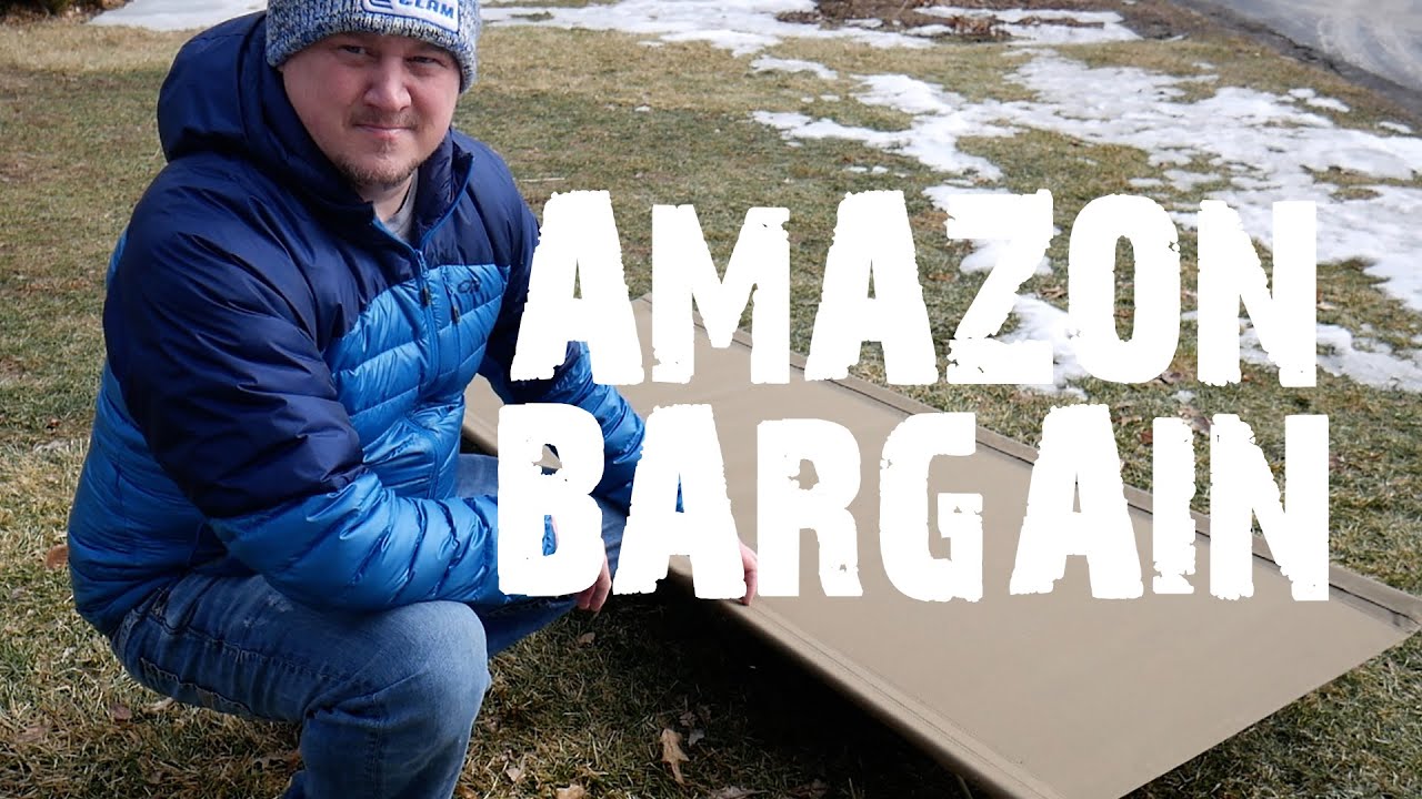 Testing the Cheapest Cot, Alps Mountaineering on Amazon