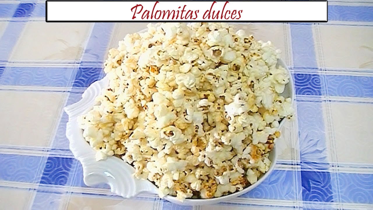 Palomitas dulces o Tostones | Receta de Cocina en Familia