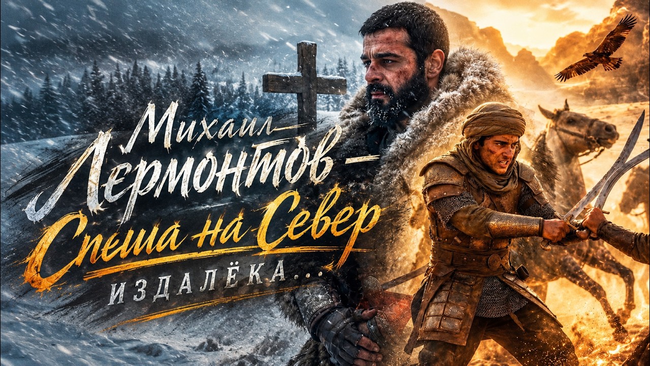 Михаил Лермонтов — Спеша на север издалёка… (Возвращение в прошлое I AI video) by Fluxlisimo