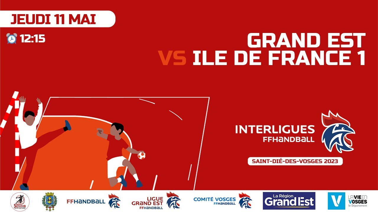 Grand Est | Ile de France 1 (Interligues Masculins Handball 2023)