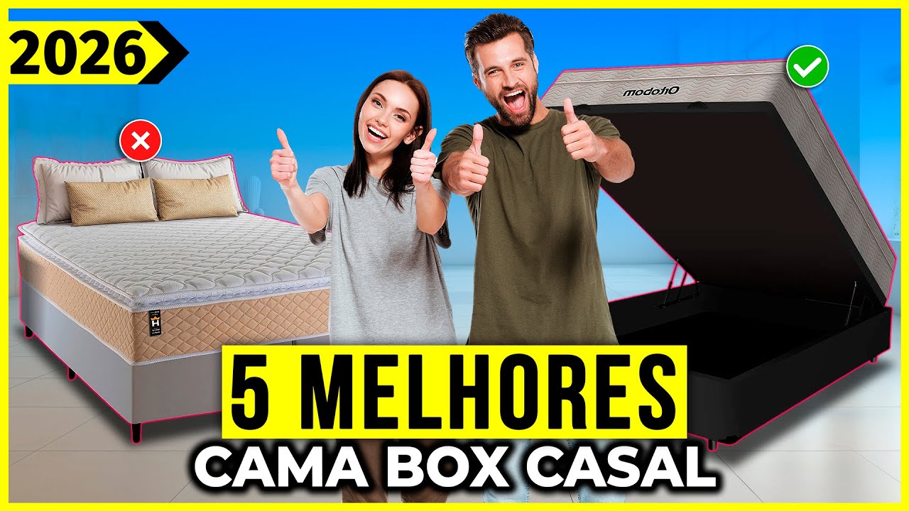 As 5 Melhores Cama Box Casal Em 2026! Tem Boa e Barata, Baú Casal e Outras