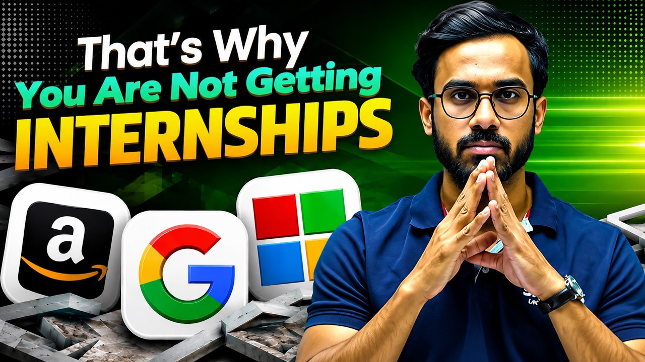 FULL Internship ROADMAP 2026 | Avoid These TRAPS & Get PAID !