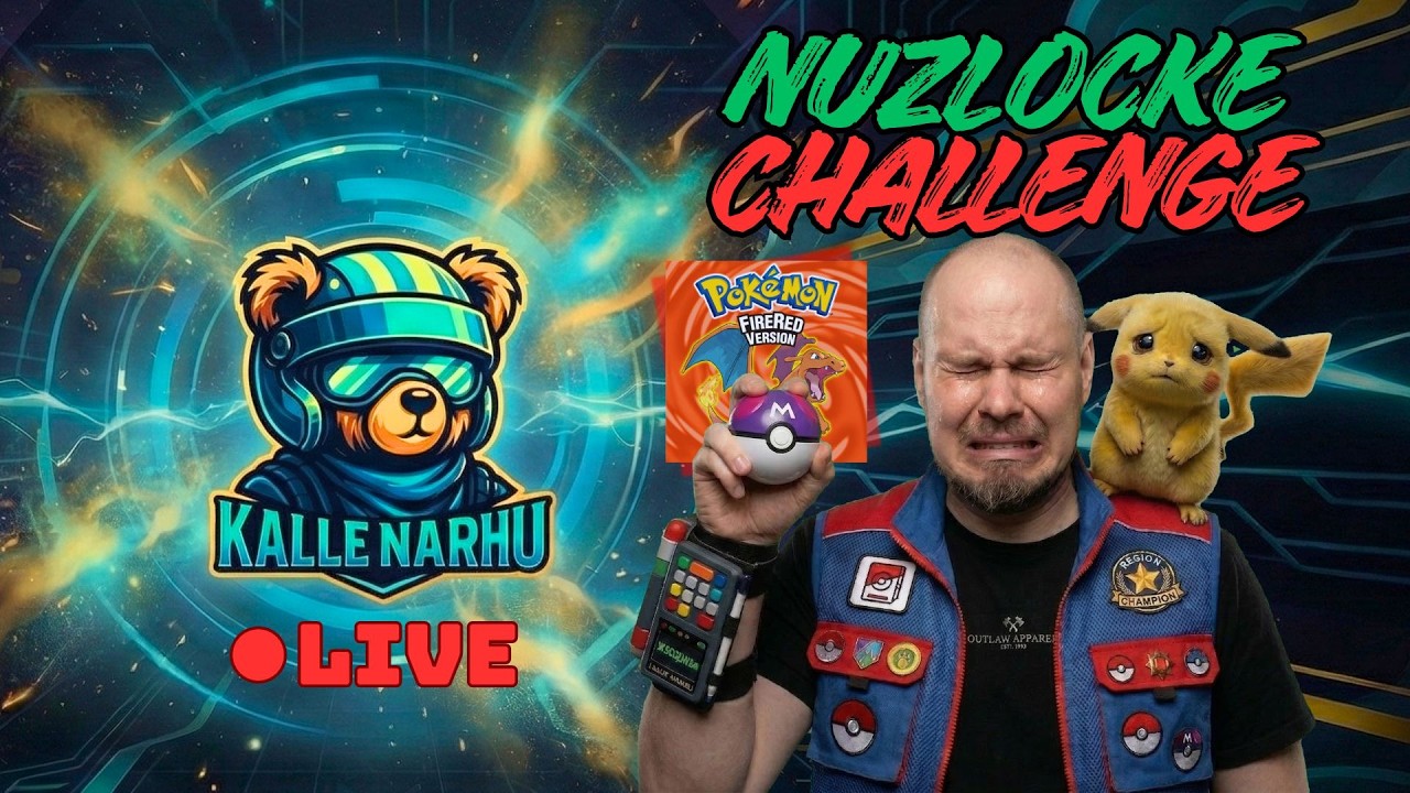 Nuzlocke alkaa - Pokemon FireRed #1