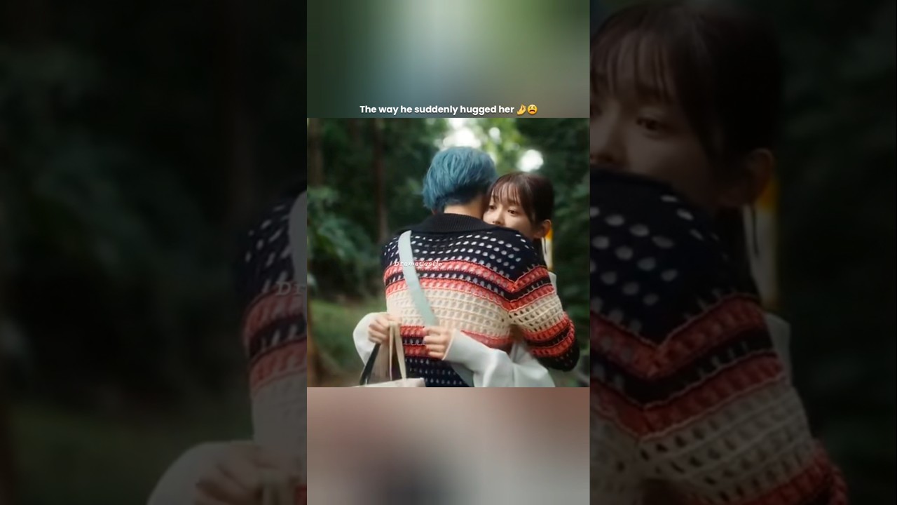 The way he suddenly hugged her 😫🤌🔥 #kdrama #jdrama #japanese #miyaseryubi #shorts