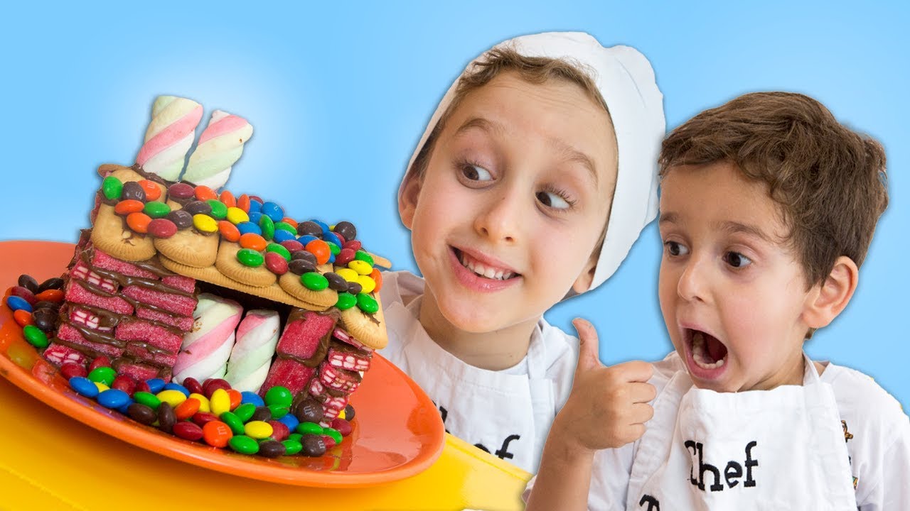Como Fazer a CASA DE DOCES - Vídeo Infantil - Paulinho e Toquinho