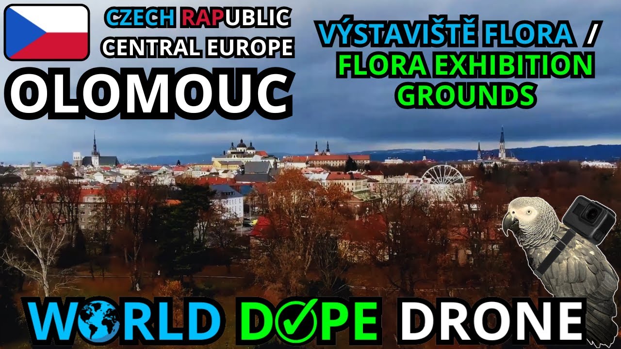 🚁 Dron Olomouc - Centrum 🏙️ | Drone Adventure over Olomouc City Center Czech Republic