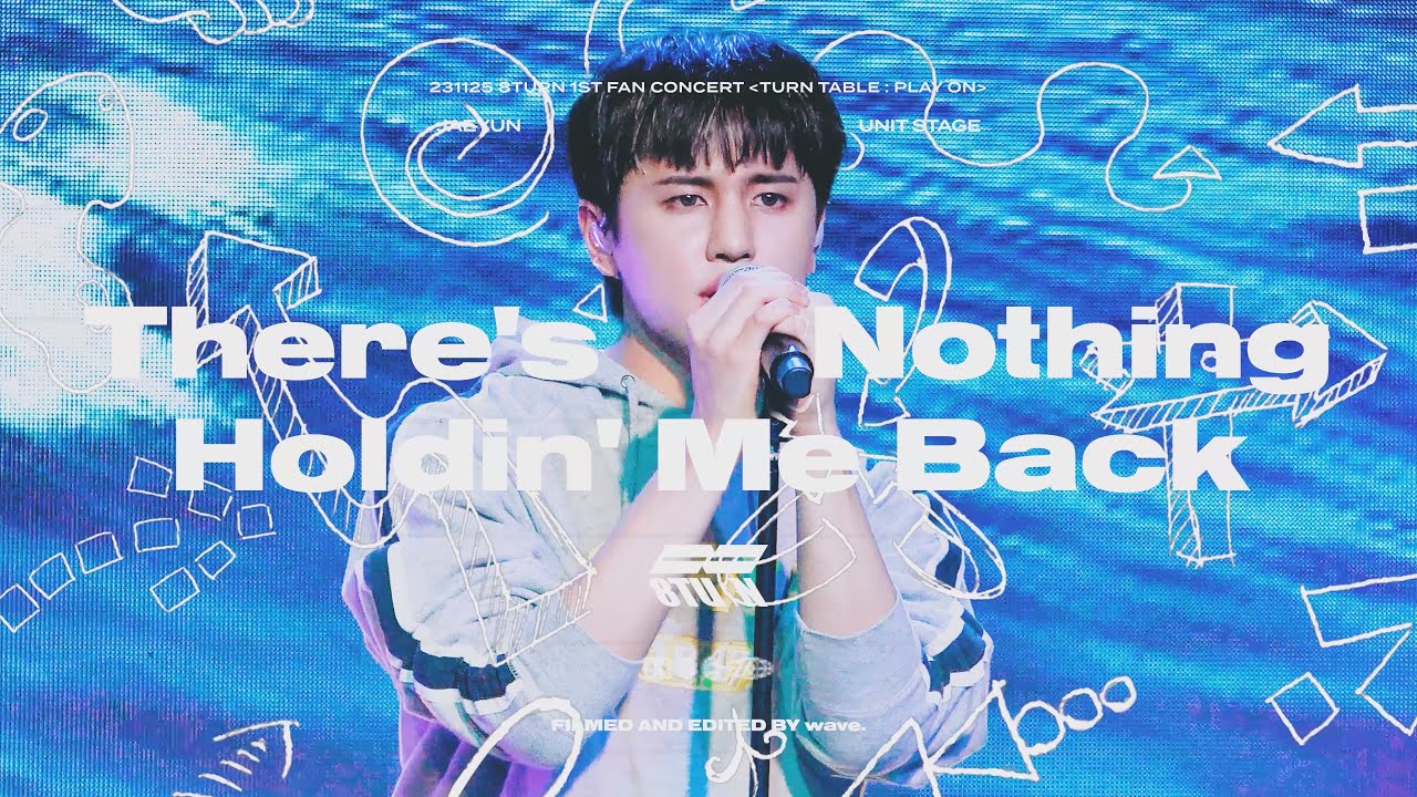 [4K] 231125 8TURN 1ST FAN CONCERT ' There's Nothing Holdin' Me Back ' 에잇턴 재윤 FOCUS CAM