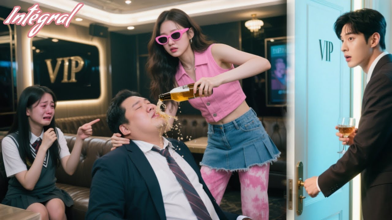 Une fille courageuse sauve &eacute;tudiante harcel&eacute;e&hellip;PDG qui entre par erreur la voit et tombe amoureux!