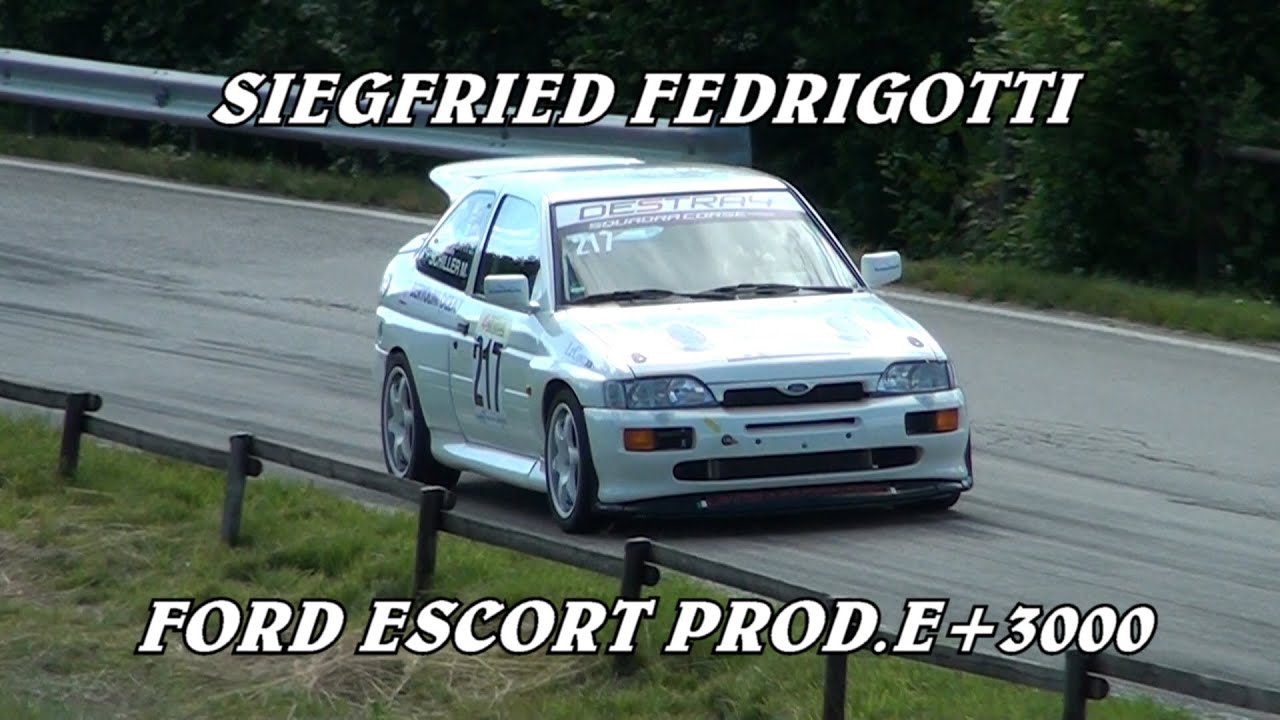SIEGFRIED FEDRIGOTTI | SALITA ALPE NEVEGAL 2022 | FORD ESCORT COSWORTH PROD.E +3000