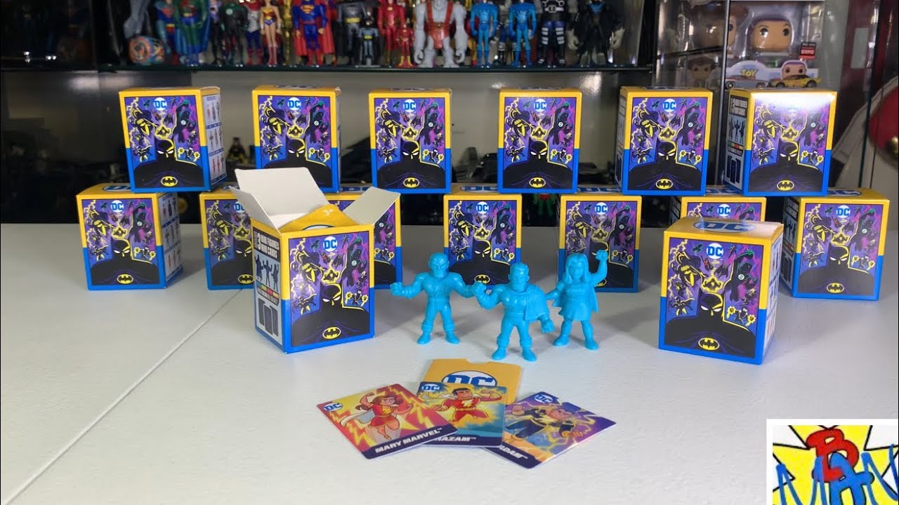 Wendy’s DC Comics Mini Figures Series 2 - 2025 DC Superheroes Kids Meal Toys