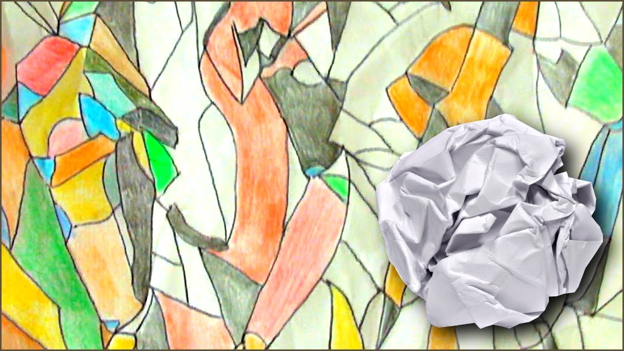Dada Chance Art? Crumpled Paper