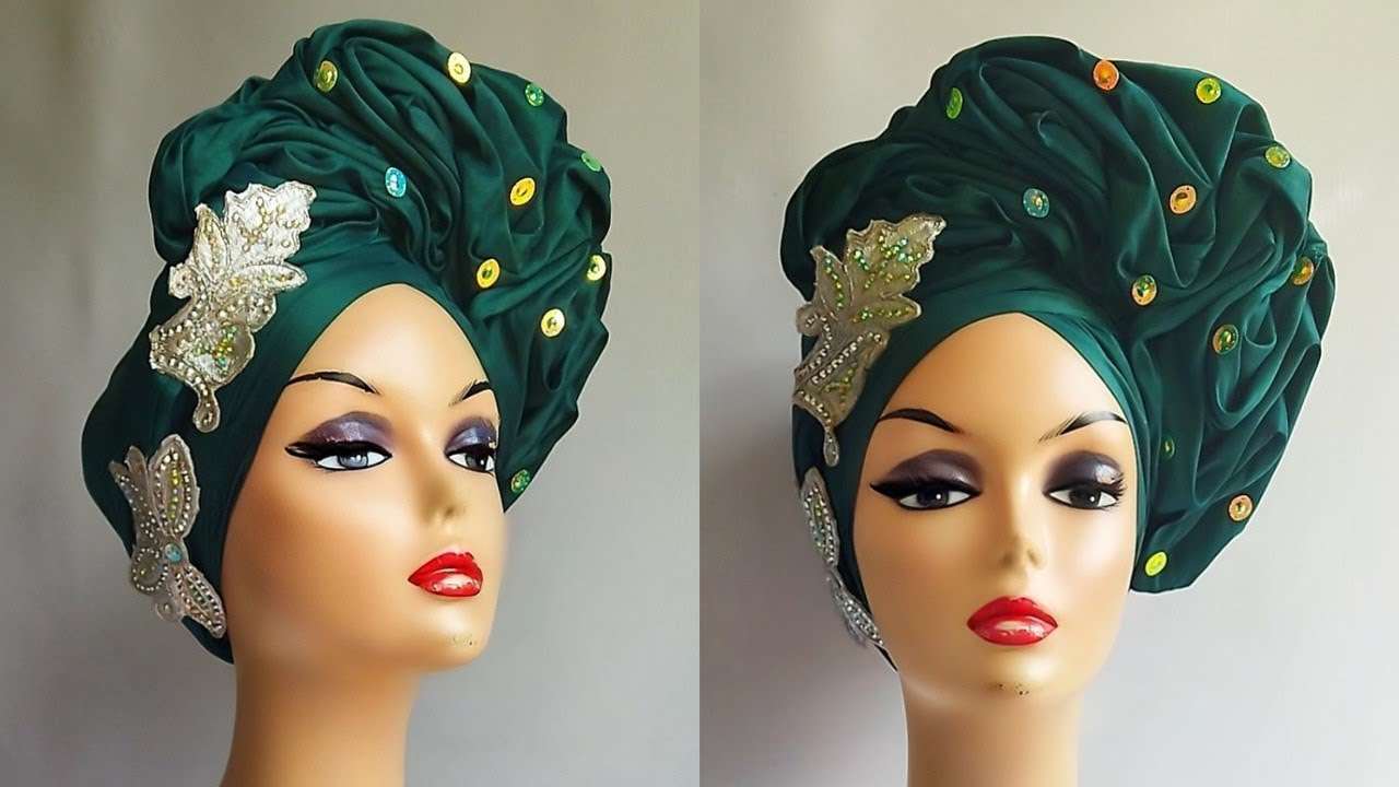 How to make Rugged Ruffles Turban #headband#turban#turbantutorial