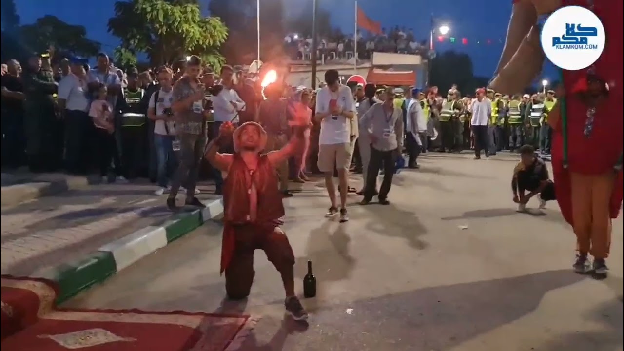 أجواء مثيرة في مهرجان مقريصات بوزان ..