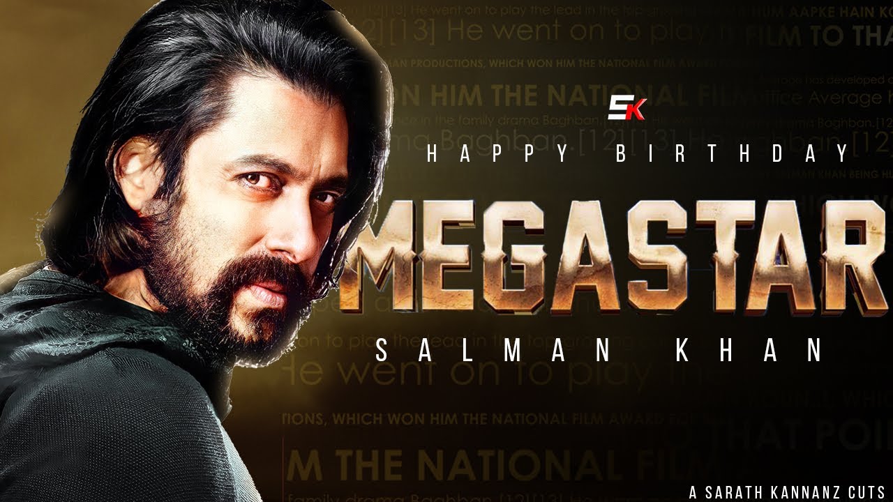 Salman Khan Tribute Mashup 2020 | Birthday Special | SARATH KANNANZ *Eng subtitle