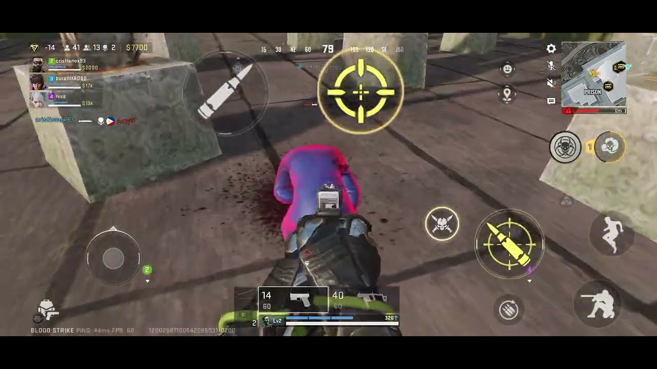 Blood Strike Mobile Gameplay Ultra Graphics || I Phone 11|| SAMIR GAMING 2.1