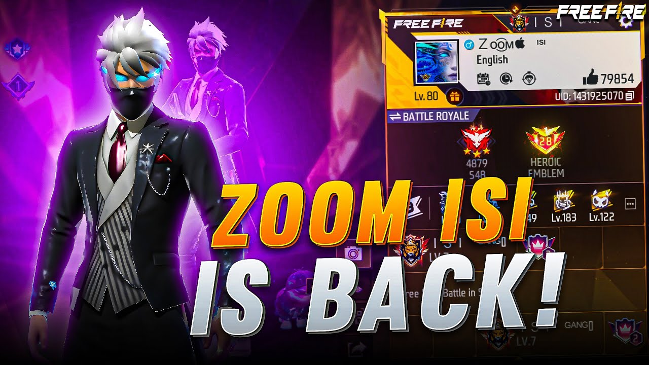 BR RANK GAHAMU🛑 | Zoom isi Is Back