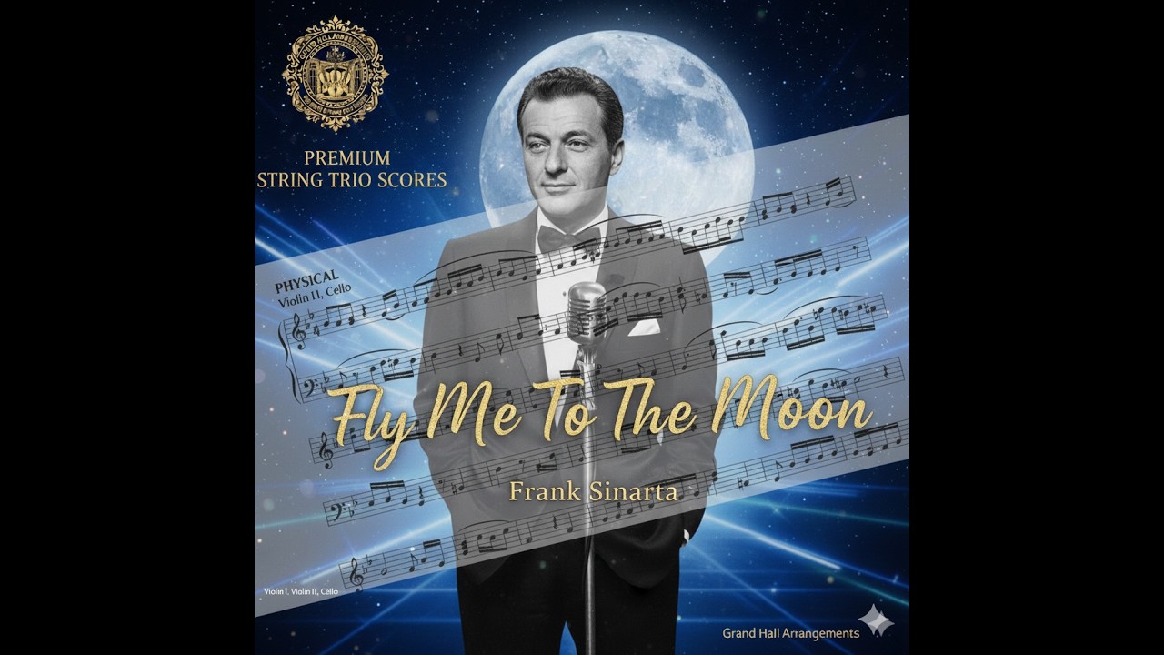 ​Fly Me to the Moon – Bart Howard (Frank Sinatra style) | Premium String Trio Arrangement