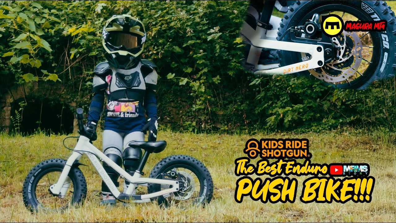 Push Bike Terbaik Buat Anak Belajar Mountain Bike!! | Dirt Hero - Kids Ride Shotgun
