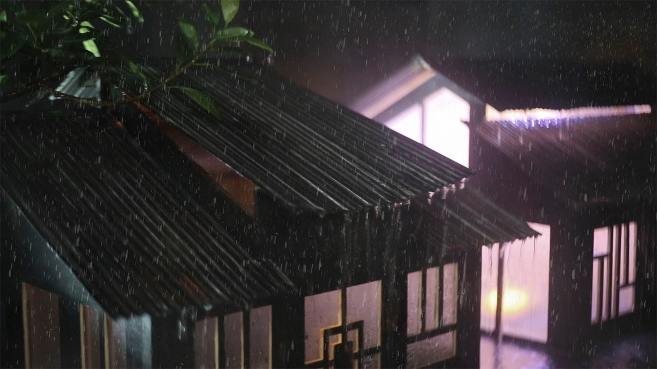 Intense Heavy Rain on Metal Roof at Night | Deep Sleep ASMR Storm Ambience