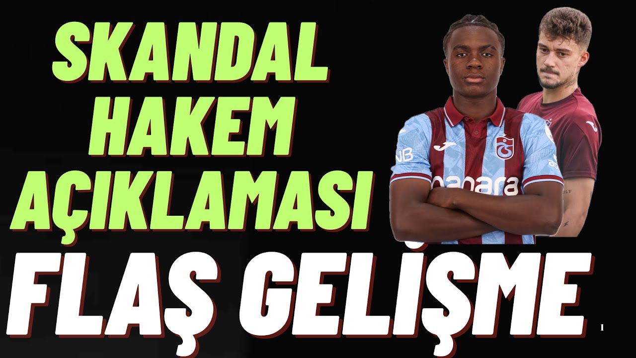 Skandal açıklama ! Fb ma öncesi flaş gelişme #trabzonspor 