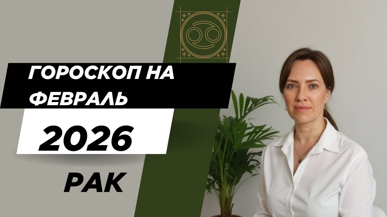 Рак - Гороскоп на февраль 2026 года - Прогноз для Раков