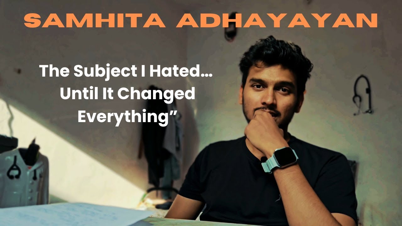 &ldquo;How to Study Samhita Adhyayan | BAMS 1st Year | Must Watch #bams