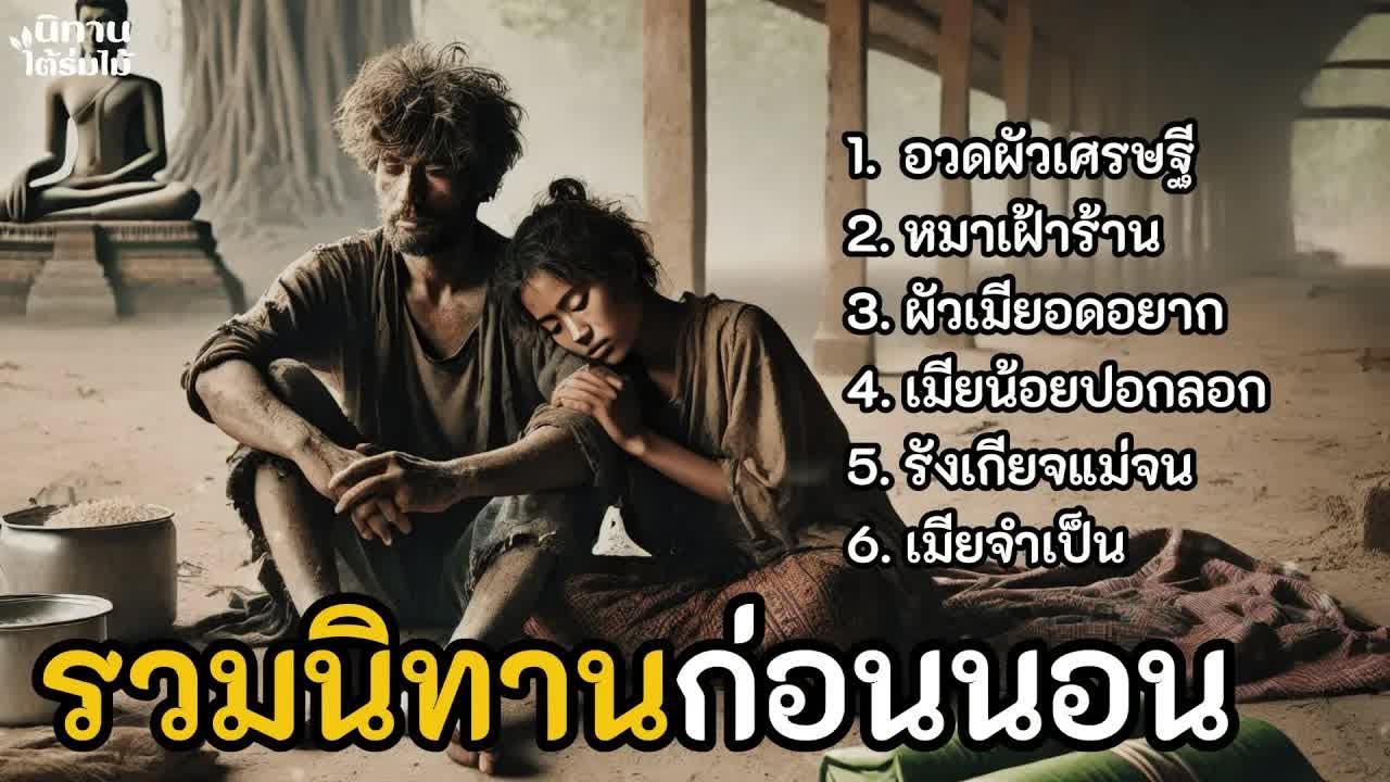 รวมนิทานก่อนนอน ฟังยาวๆ ｜ EP.14 #นิทานพื้นบ้าน  #นิทานสอนใจ #นิทานชาวบ้าน #เรื่องเล่าชาวบ้าน